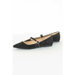 NEW MIA women's aviba suede mary jane flat shoes in black